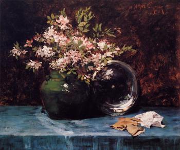 William Merritt Chase : Azaleas